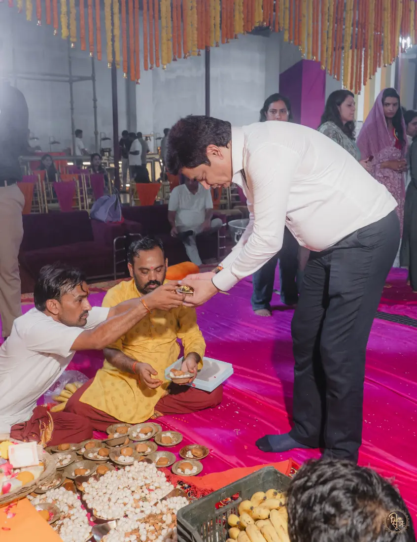 Shri Lakshmi Narayan Yagya Ceremony at Saya Piazza